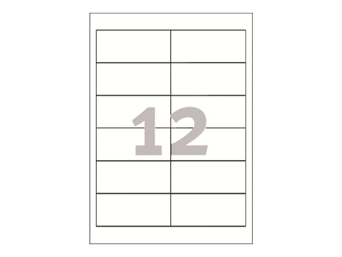 AVERY ZWECKFORM - Avery - Weiß - 97 x 42.3 mm 1200 Etikett(en) (100 Bogen x 12)