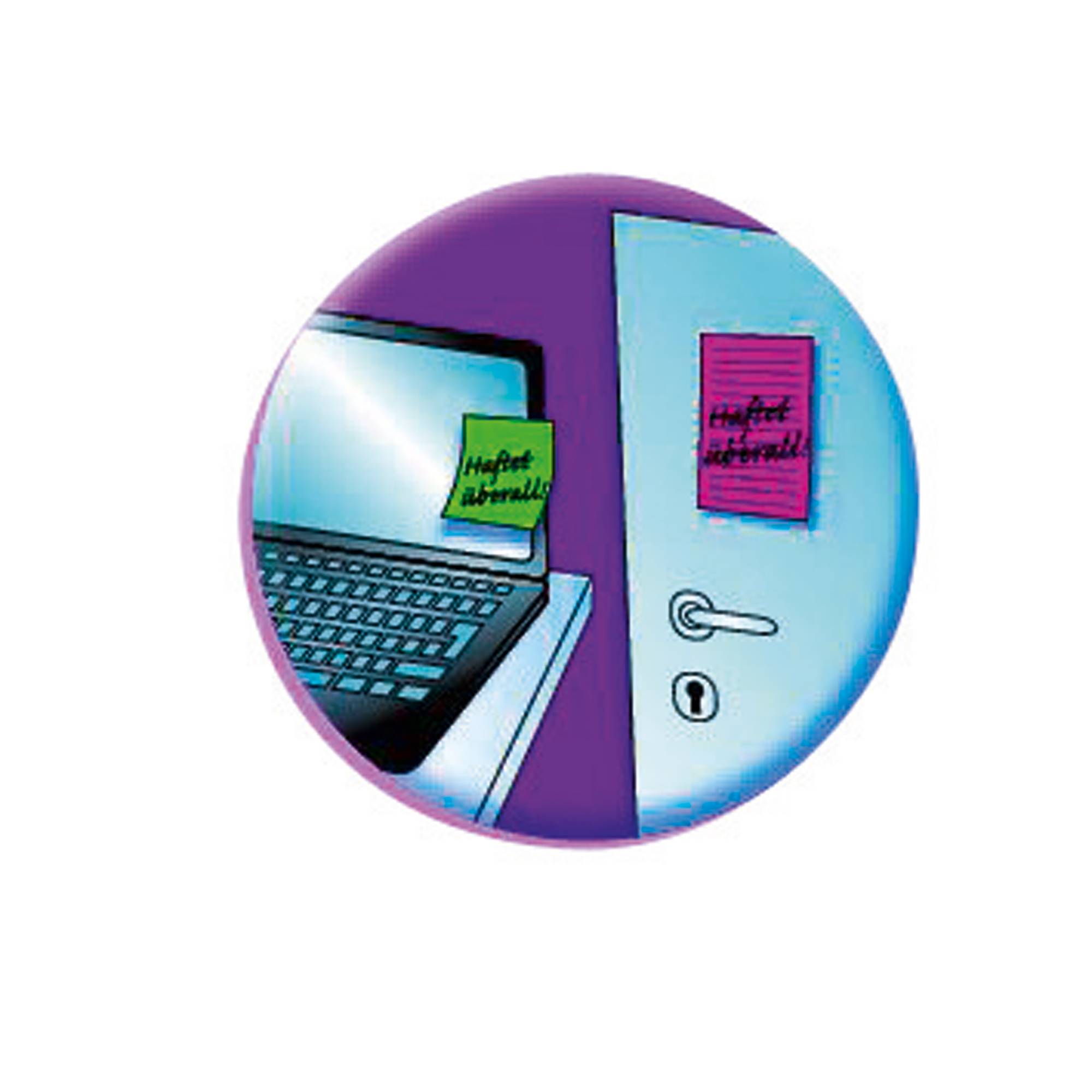 Post-it Haftnotiz 62212SY 48x48mm 90Bl. gelb 12 St./Pack.