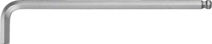 Sechskantwinkelschraubendreher SW 4mm lang,Kugelkopf 140x25mm PROMAT
