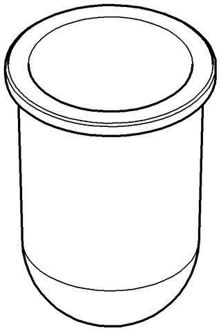 Grohe Ersatzglas ESSENTIALS daVinci satin we