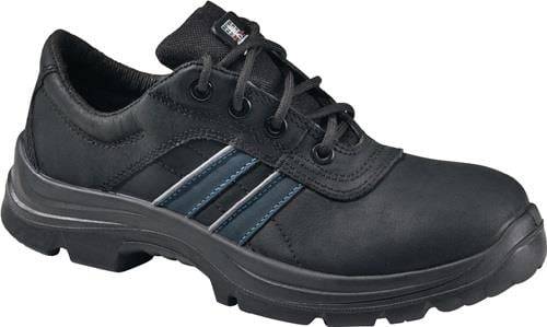 Lemaitre Sicherheitsschuh Andy Low Größe 42 schwarz mit blauen Besätzen - 0910-42