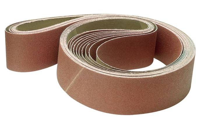 Schleifband L.2000mm B.75mm K.80 f.HO/MET Korund PROMAT