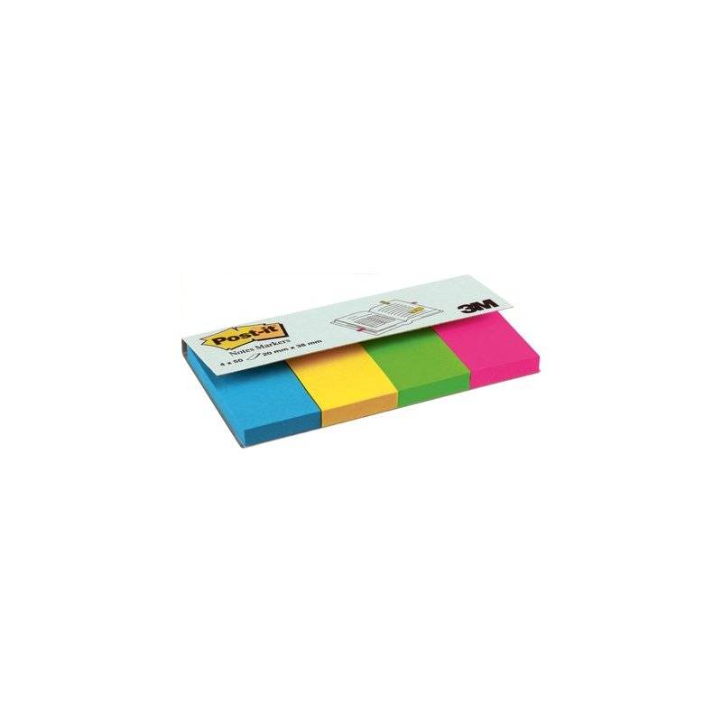 Post-it Pagemarker aus Papier, 20 x 38 mm, Ultrafarben
