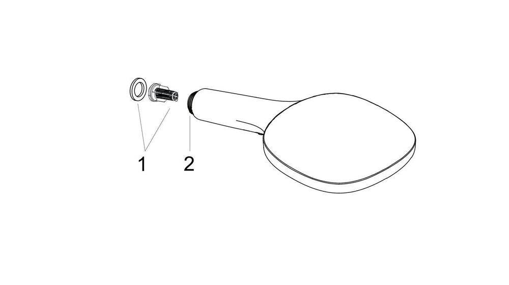 hansgrohe Handbrause RAINDANCE SELECT E 120 3jet chrom