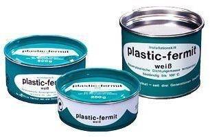 Fermit Dichtungsmittel PLASTIK-FERMIT weiß 1000 g Dose