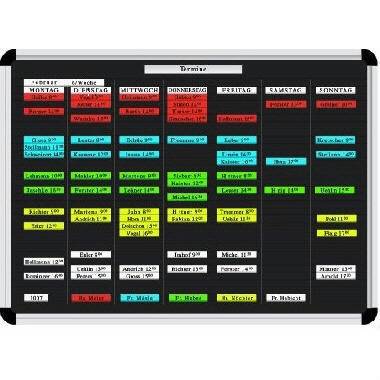 Ultradex Einsteckkarte Planrecord 140707 70x32mm blau 90 St./Pack.