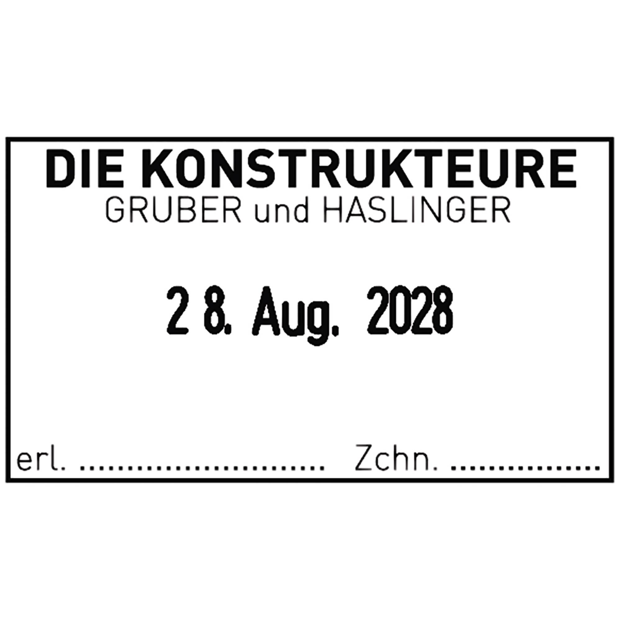 trodat Datumsstempel Professional 4.0 5440 120195 49x28mm Gutschein