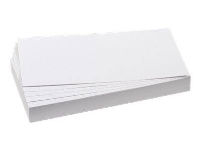 FRANKEN - Moderationskarte - rechteckig - 9.5 x 20.5 cm - weiß (Packung mit 500)