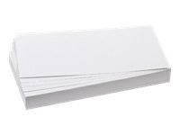 Franken GmbH FRANKEN - Moderationskarte - rechteckig - 9.5 x 20.5 cm - weiß (Packung mit 500)