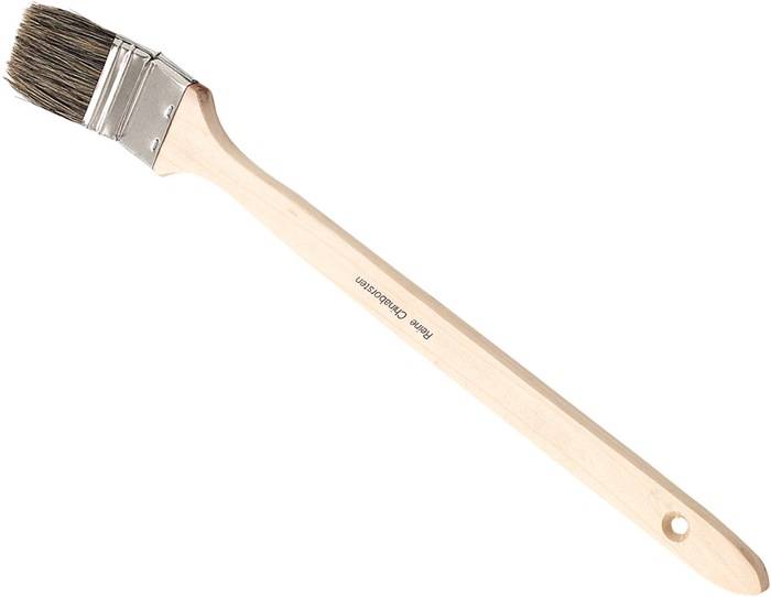 Heizkörperpinsel B.25mm Borsten-L.45mm graue Mischb.NÖLLE