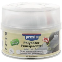 2K-Feinspachtel prestolith® weiß,Härter rot 500g Dose PRESTO 2K-Feinspachtel prestolith® weiß,Härter rot 500g Dose PRESTO