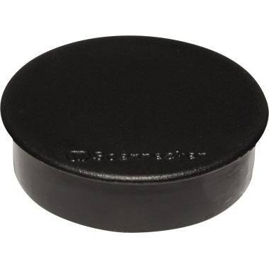 Magnet 4806 rund 32mm schwarz 10 Stück