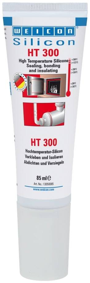 WEICON Silikon HT 300, 85 ml, rot, 10005243