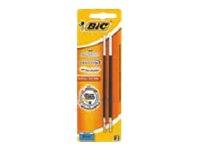 BIC Nachfüllpatrone - Schwarz - 1 mm - Mittel (Packung mit 2)