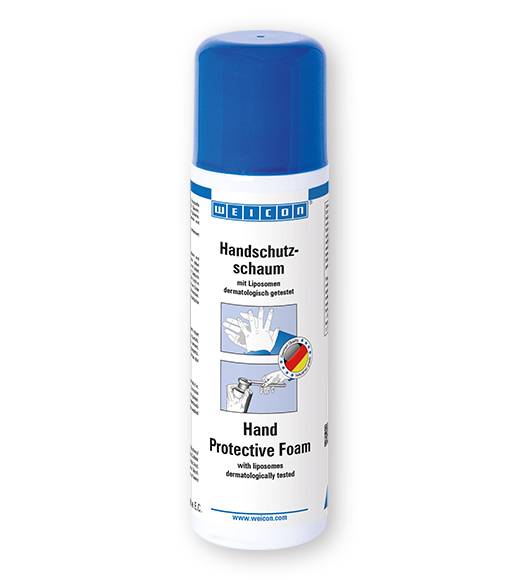 WEICON 11850200 Handschutzschaum, 200 ml unsichtbarer Handschuh