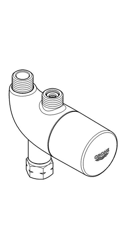 GROHE Untertischthermostat GROHTHERM MICRO thermischer Verbrühschutz