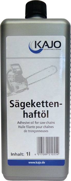 Sägekettenhaftöl 100-120 mm²/s (bei 40GradC) 1l Flasche KAJO