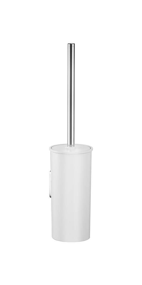 KEUCO Toilettenbürstengarnitur MOLL verchromt/weiß verchromt/weiß