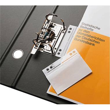 Veloflex Heftstreifen Doppelheftfix 2006050 6x10cm PP gk 10 St./Pack.