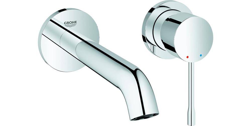 GROHE 2-Loch-Waschtischbatterie ESSENCE Ausladung 183 mm,