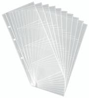 DURABLE VISIFIX - Visitenkartenseite - für 57 x 90 mm - Kapazität: 8 Karten - durchsichtig (Packung mit 10)