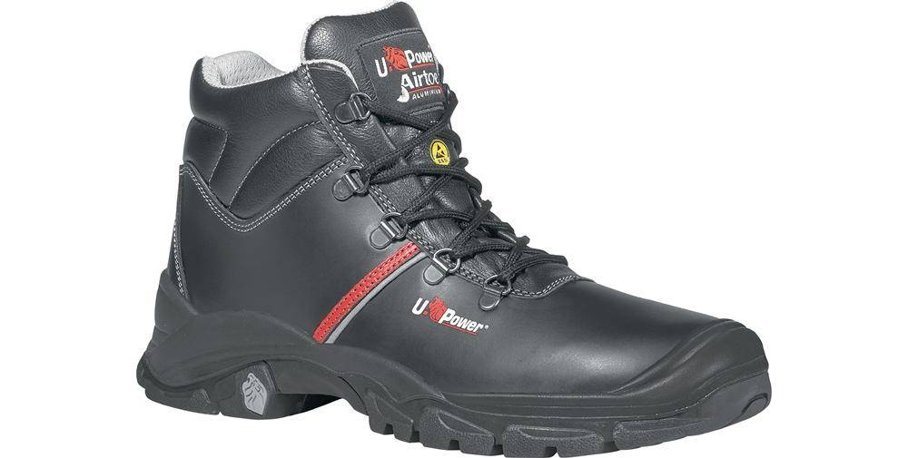 U-Power Sicherheitsstiefel Austral XXL Gre 42 schwarz S3 SRC HI HRO