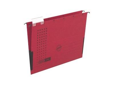 ELBA chic ULTIMATE - Hängeregister - für A4 - Kapazität: 330 Blätter - Rot (Packung mit 5)