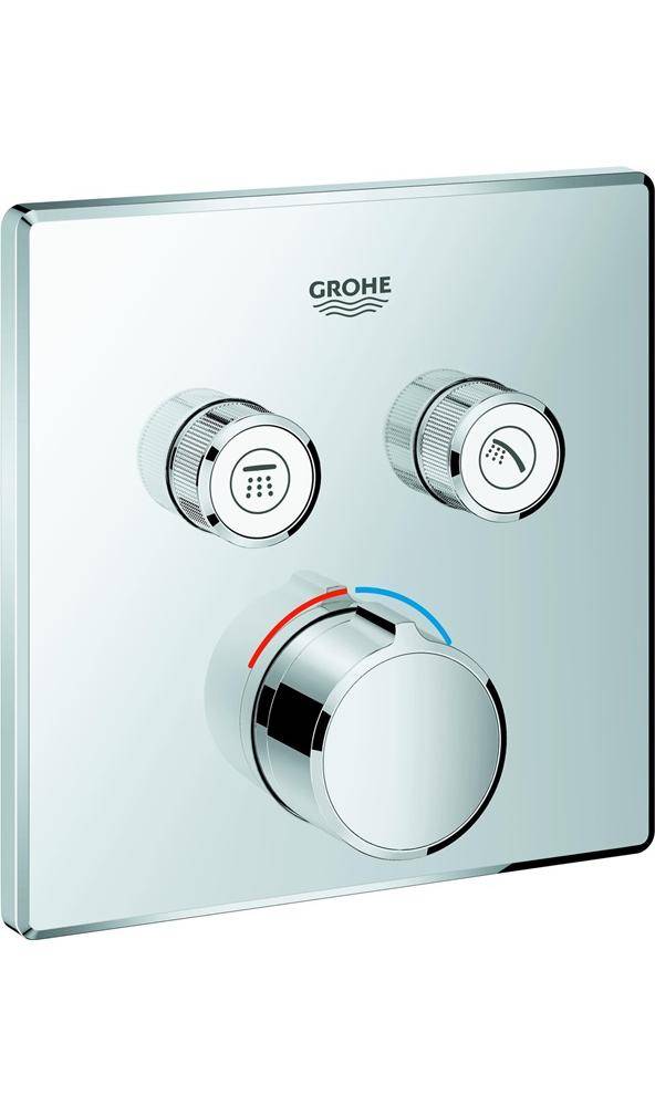 GROHE UP-Mischer SMARTCONTROL m 2 ASV chr chrom