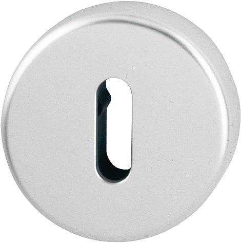 HOPPE Schlüsselrosetten-Paar 42KVS Alu.F1 Schildst.9mm OB rd - 817214