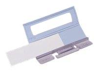 ELBA vertic comfort - Hängeregisterreiter - klar (Packung mit 25)