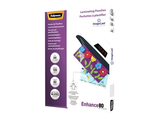 Fellowes - 80 Mikron - A4 (210 x 297 mm) Taschen