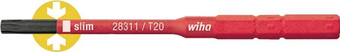 Wechselkl.SlimBit electric TORX T 25x75mm VDE isol.WIHA