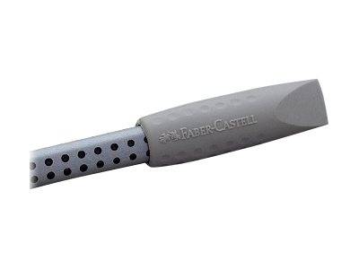 FABER-CASTELL GRIP 2001 - Radiergummispitze - Grau (Packung mit 2)