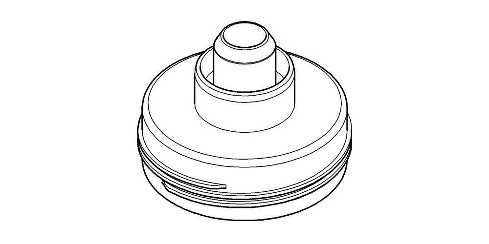 GROHE Adapter BLUE f Reinigungskartusche