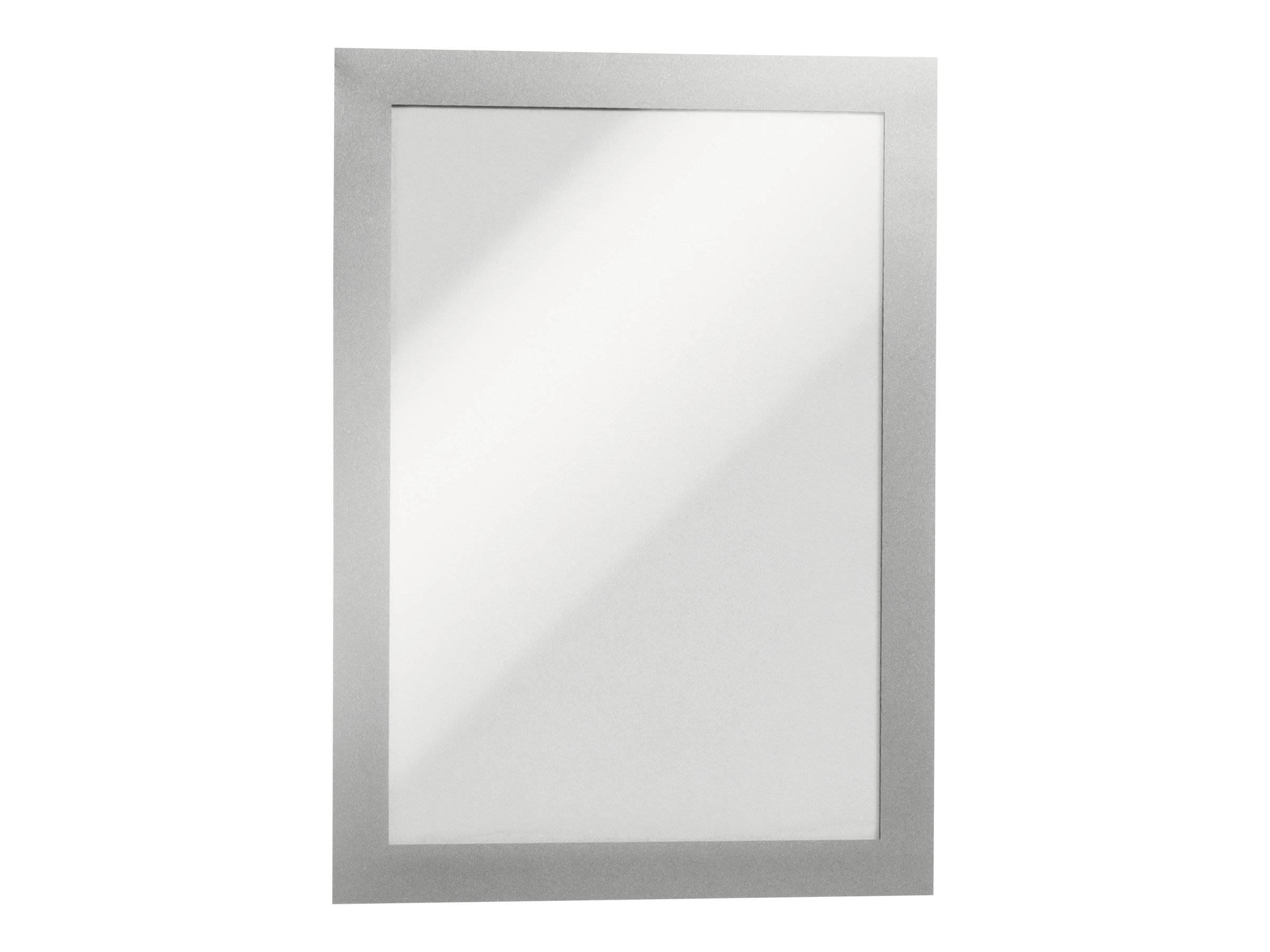 DURABLE DURAFRAME - Dokumentenhalterung - für A5 - doppelseitig - Silber (Packung mit 2)