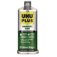 2K-Epoxidharzklebstoff PLUS ENDFEST 300 53g gelblich Doppelkart.UHU 2K-Epoxidharzklebstoff PLUS ENDFEST 300 53g gelblich Doppelkart.UHU