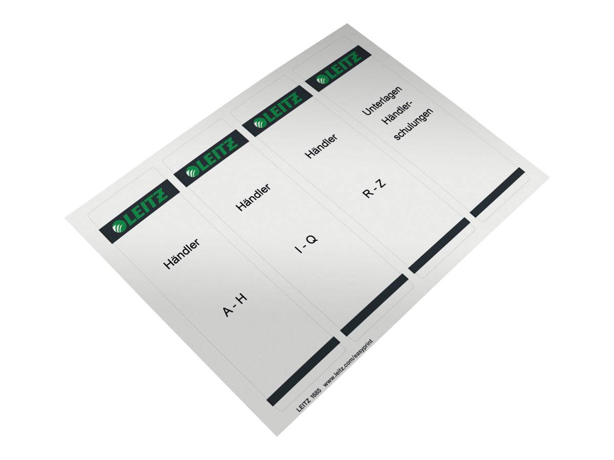 ESSELTE LEITZ - Leitz - Ordneretiketten - Grau (Packung mit 400)