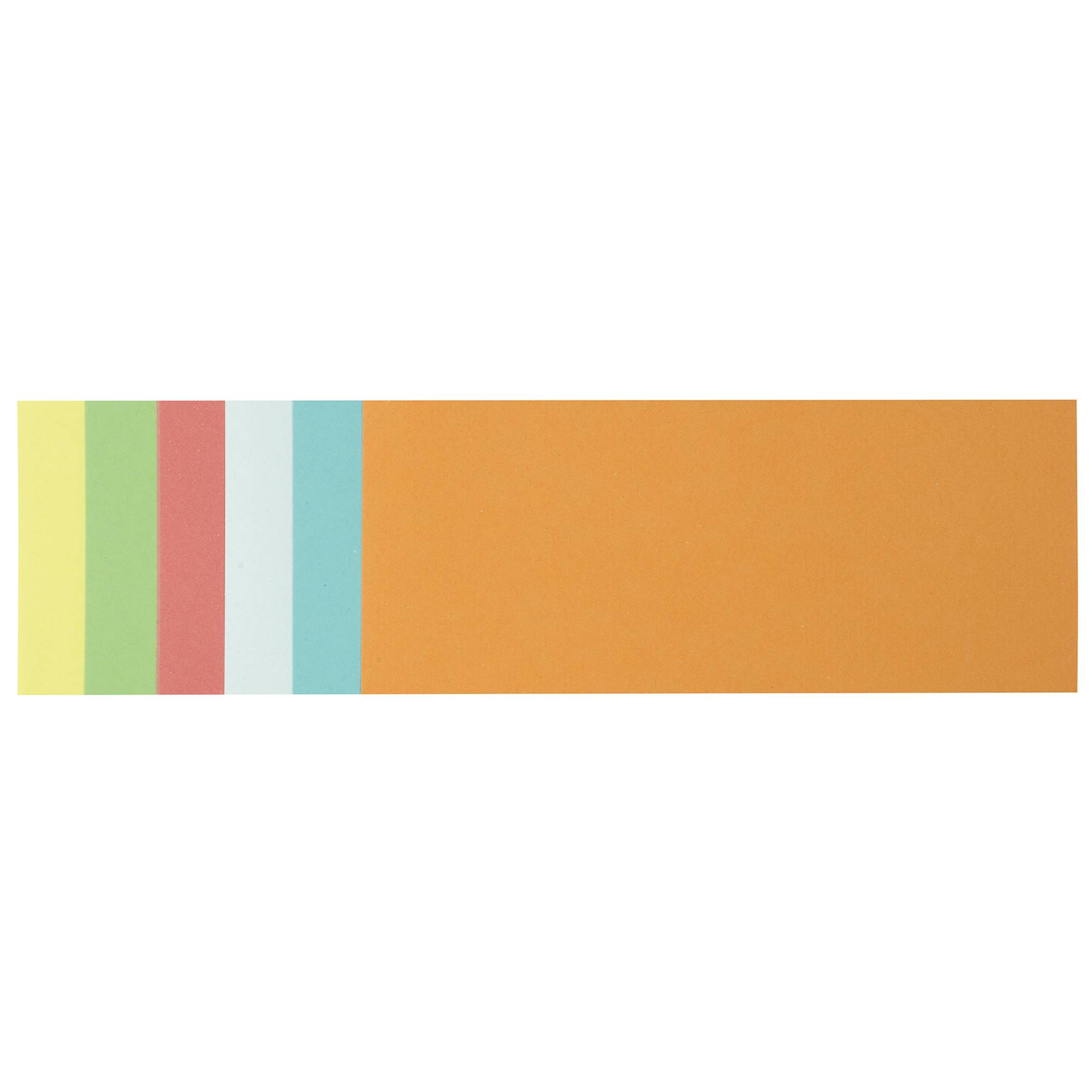 Soennecken Moderationskarte 4877 9,5x20,5cm sort. 250 St./Pack.