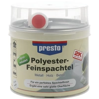 2K-Feinspachtel prestolith® weiß,Härter rot 1000g Dose PRESTO 2K-Feinspachtel prestolith® weiß,Härter rot 1000g Dose PRESTO