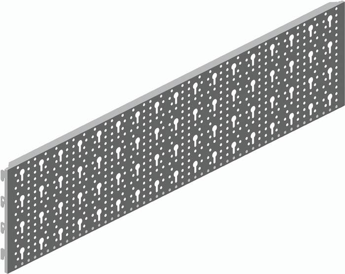 alfer element system GmbH Stahl-Lochplatte STA weiß L.800mm B.200mm ALFER ELEMENT SYSTEM 11400-00004