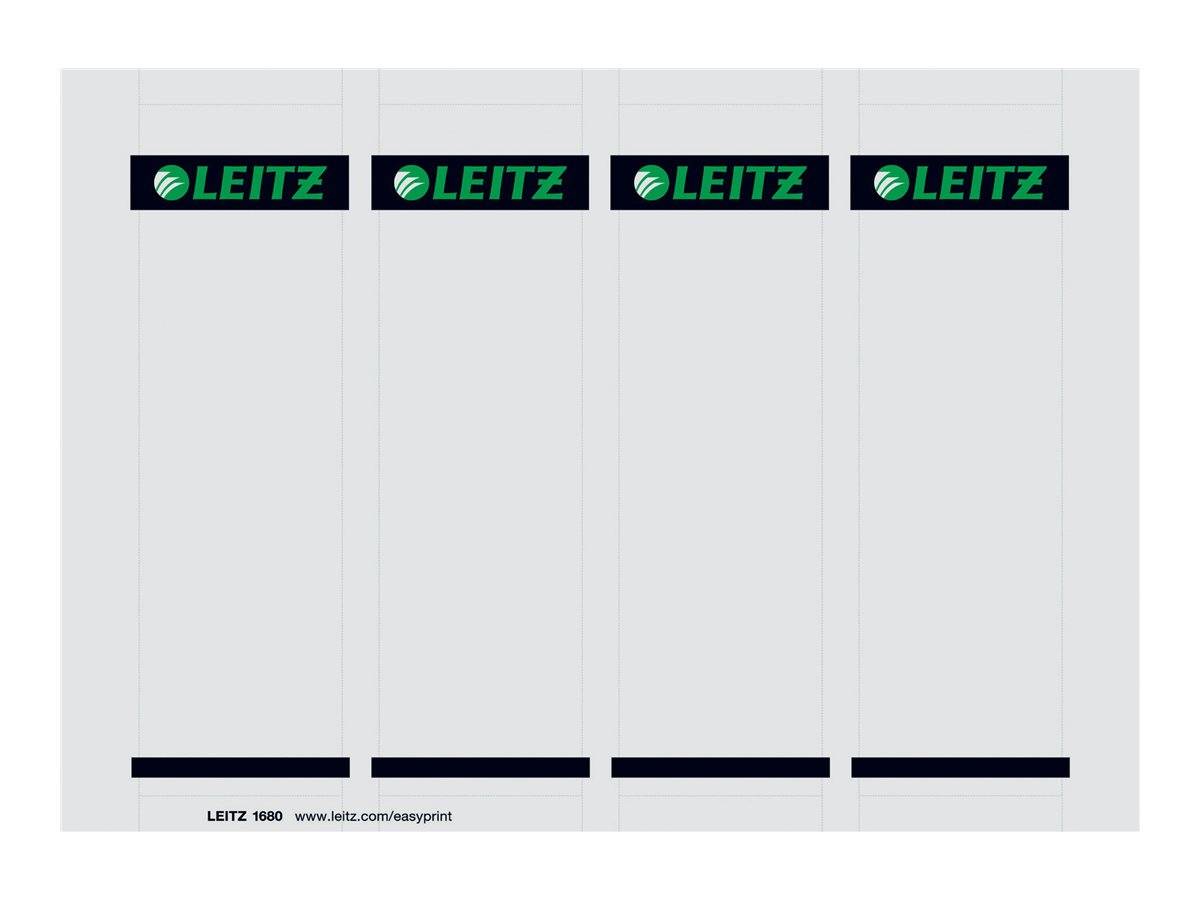 Esselte Leitz Ordneretiketten - Grau (Packung mit 100)