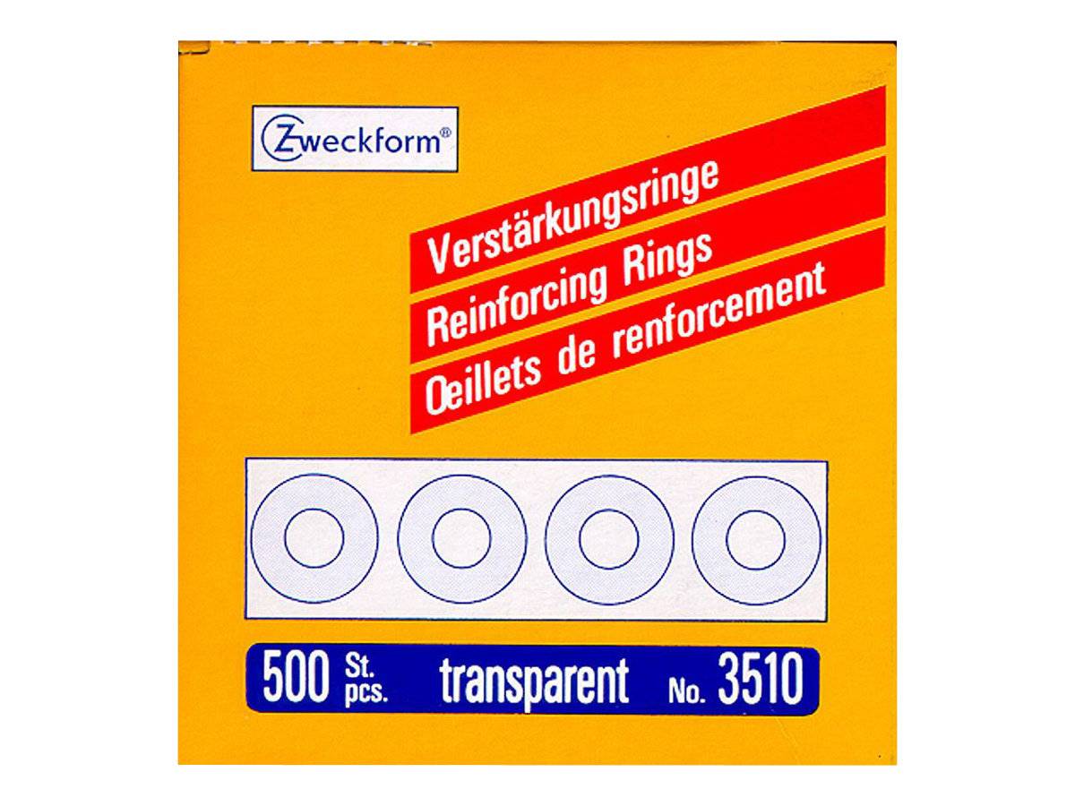 Avery Zweckform - Verstärkungsring - durchsichtig (Packung mit 500)