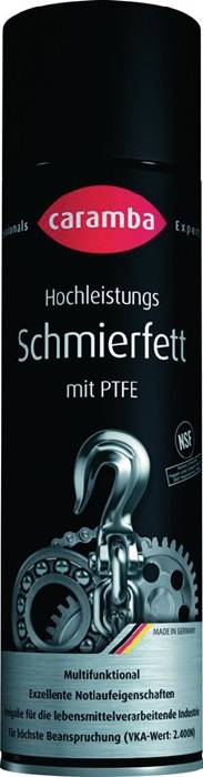 Hochl.Schmierfett m.PTFE hellbraun NSF H2 500 ml Spraydose CARAMBA