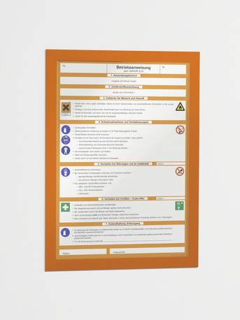 Durable DURAFRAME A4, A4, Orange, 238 mm, 324 mm, 2 Stück(e)