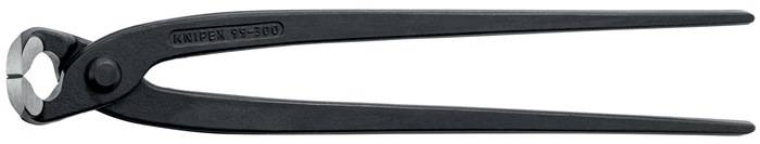 Monierzange L.300mm pol.schwarz atram.KNIPEX