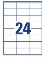 Avery Zweckform Universal - Papier - permanenter Klebstoff - weiß - 70 x 36 mm 4800 Etikett(en) (200 Bogen x 24)