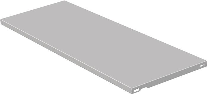 alfer element system GmbH Stahlfachboden B.800mm T.300mm STA weißalu.ALFER ELEMENT SYSTEM 10700-00025