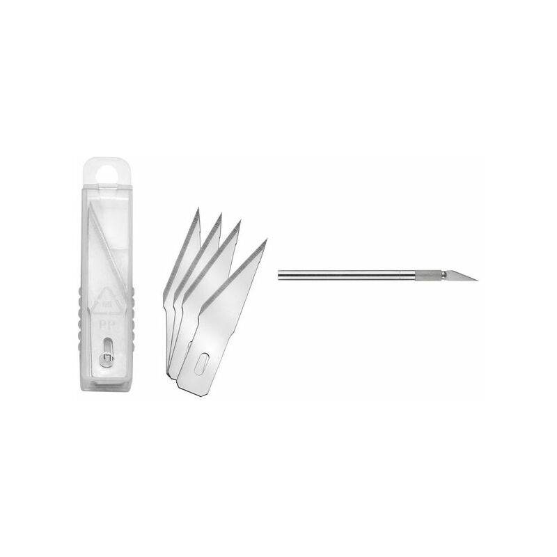 WESTCOTT Ersatzklingen für Skalpell/Bastelmesser, in Box