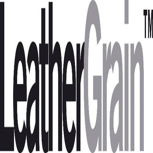 Logo mit der Aufschrift „Leather Grain