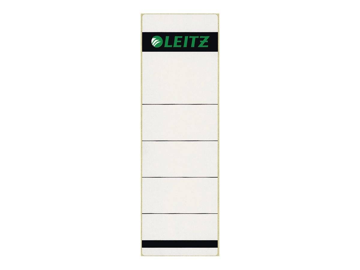 Esselte Leitz Rückenetikett für Aktenordner - Grau (Packung mit 100)